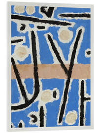 Akrylbilde Untitled, Blue &amp; Black Abstract, 1938