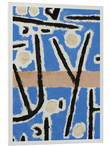 Foam board print Untitled, Blue & Black Abstract, 1938