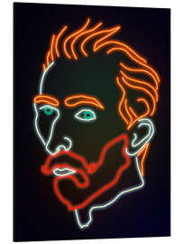 Aluminiumtavla Neon Vincent van Gogh