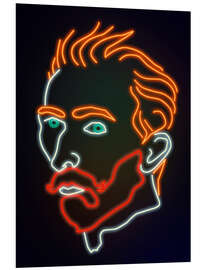 PVC-taulu Neon Vincent van Gogh