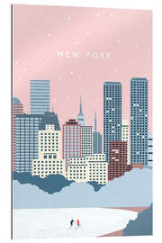 Gallery print New York in winter