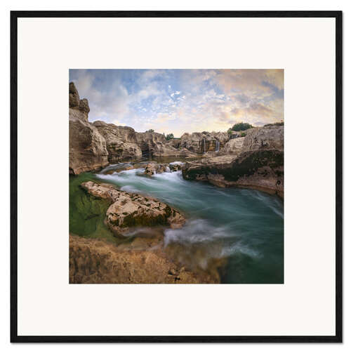 Framed art print Flow of time