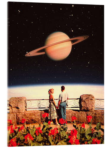Cuadro de metacrilato Space Love