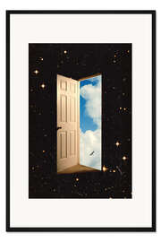 Gerahmter Kunstdruck Das Portal
