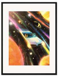 Gerahmter Kunstdruck Wenn das Licht einfällt