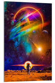 Gallery print Astronaut on his Mission to Mars