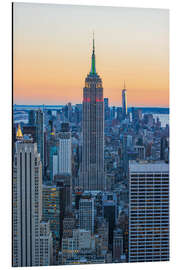 Aluminium print Empire State Building New York