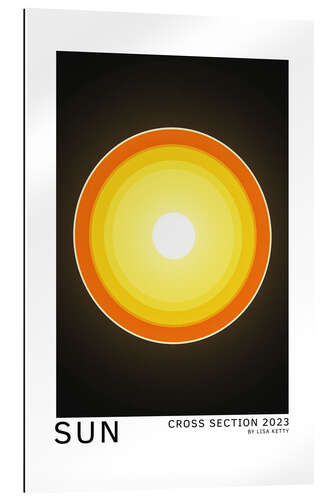 Gallery print Sun - Cross Section