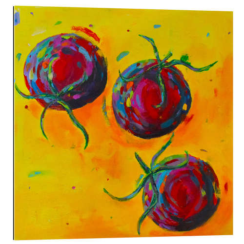 Gallery print Tomatoes on Yellow