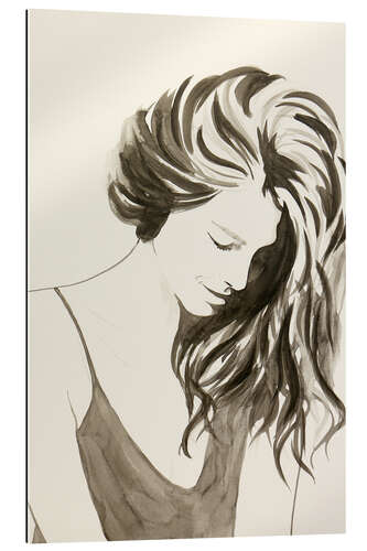 Galleriprint Yung woman in thought