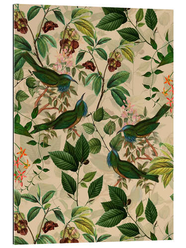 Gallery print Tropical Birds in the Vintage Jungle