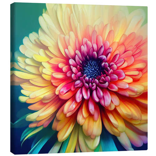 Canvas print Chrysanthemum Magic II