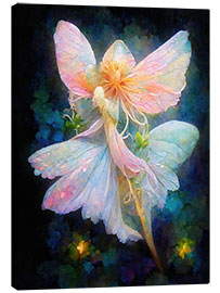 Canvas-taulu  Blossom dance of the fairies - Dolphins DreamDesign