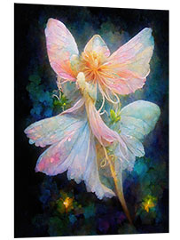 Foam board print Blossom dance of the fairies