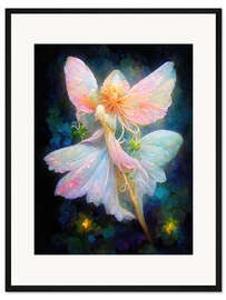 Gerahmter Kunstdruck Blütentanz der Feen