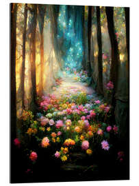 Gallery print Flower path into the light II