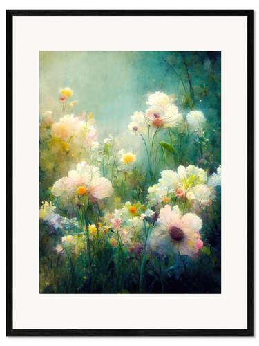 Impression artistique encadrée Memories of summer