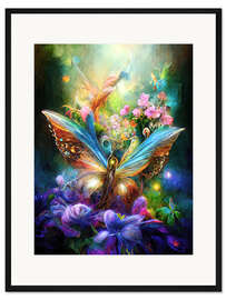 Gerahmter Kunstdruck Öffne deine Flügel