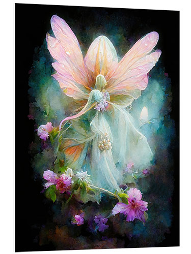 Foam board print Fairy Butterfly