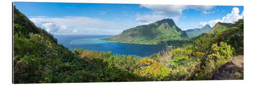 Gallery print Opunohu Bay on Moorea, French Polynesia