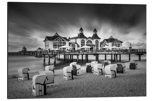 Tableau en aluminium Ahlbeck pier on the Baltic Sea