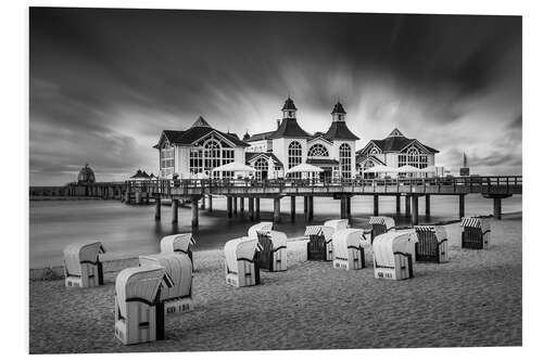 PVC-tavla Ahlbeck pier on the Baltic Sea