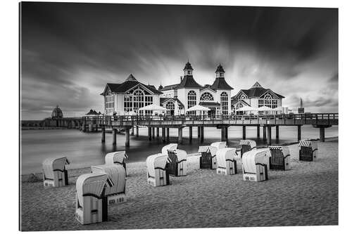 Galleriprint Ahlbeck pier on the Baltic Sea