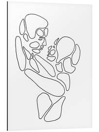 Magnettafel Verliebtes Paar beim Tanzen