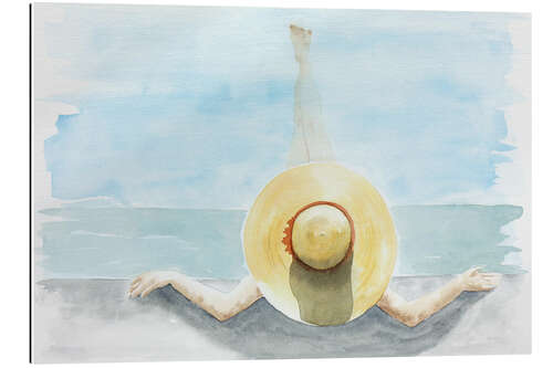 Gallery print Relax Days with Sun Hat
