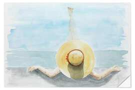 Sisustustarra Relax Days with Sun Hat
