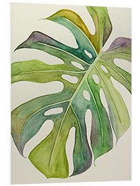 Stampa su PVC Monstera watercolor