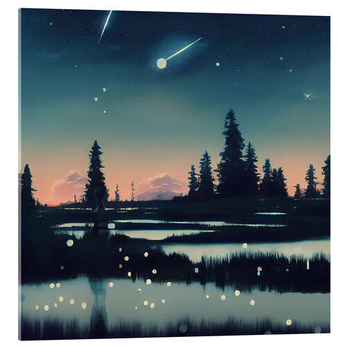 Acrylic print Star gaze