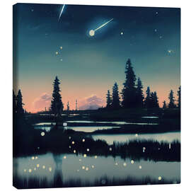 Canvas print Star gaze