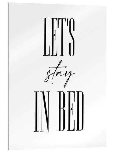 Gallery print Let's Stay in Bed