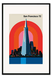 Gerahmter Kunstdruck San Francisco 72