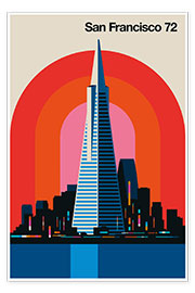 Obraz  San Francisco 72 - Bo Lundberg