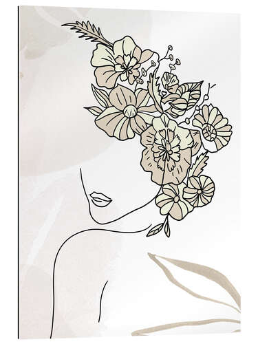 Gallery Print Line Art Wellness Portrait I