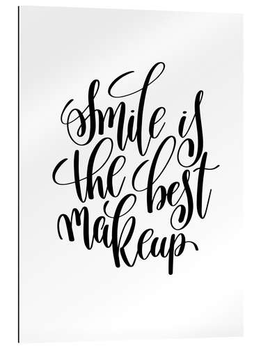 Gallery print Smile is the Best Makeup