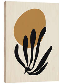 Obraz na drewnie Simple Plant II