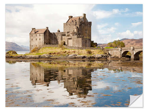 Wall sticker Schottland - Eilean Donan Castle