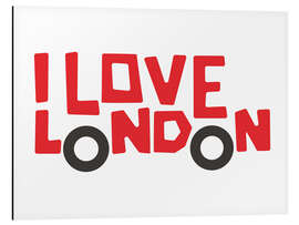 Magnettafel I Love London