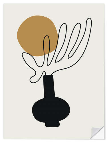 Selvklebende plakat Simple Still Life II