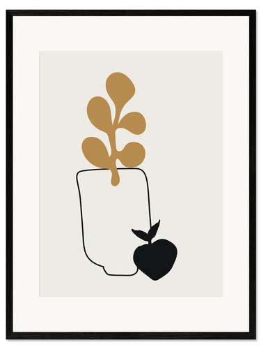 Framed art print Simple Still Life I