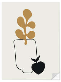 Selvklebende plakat Simple Still Life I