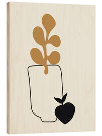 Holzbild Simple Still Life I