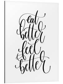 Magnettafel Eat Better Feel Better