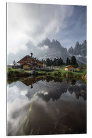 Gallery print Geisleralm Reflection