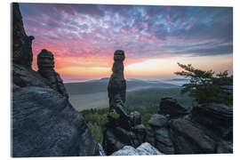 Acrylic print Sunrise on the Barbarine