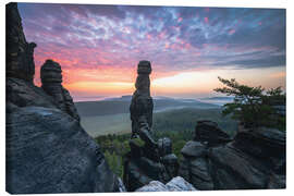 Canvas print Sunrise on the Barbarine