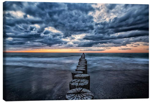 Canvas print Dramatic Sunset